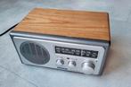 Tafelradio Sangean WR-1 , mooi geluid. 220 en 12 volt, Ophalen of Verzenden