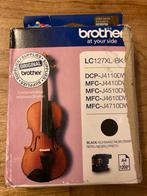 Brother LC127XL-BK Zwart Cartridge, Ophalen of Verzenden, Nieuw, Cartridge