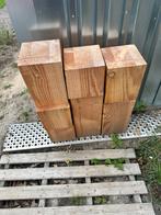 Douglas blokken 185x185mm, Ophalen, Zo goed als nieuw, Minder dan 180 cm, Planken