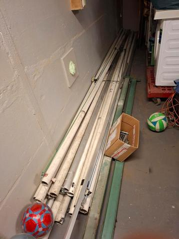 Vlaggenmasten aluminium 5 meter 16 stuks  beschikbaar voor biedingen