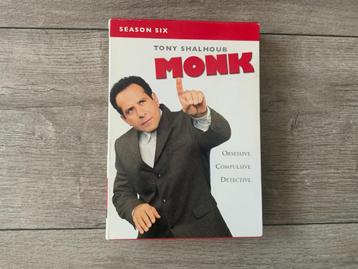 DVD BoxSet Monk Seizoen 6 - Season 6 beschikbaar voor biedingen