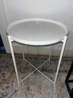Ikea round table white, Ophalen, Zo goed als nieuw