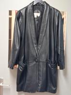 Nog zeer mooie leren dames jas maat L, Kleding | Dames, Grote Maten, Ophalen, Zo goed als nieuw, Zwart, Jas of Mantel