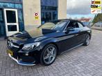 Mercedes-Benz C-klasse Cabrio 180 Edition 1- AMG Pakket-NAV, Auto's, Mercedes-Benz, Cabriolet, 4 stoelen, Zwart, 1595 cc