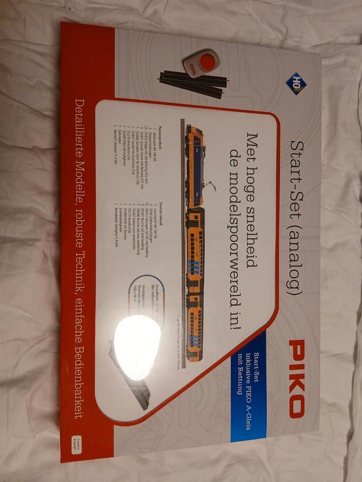 Piko Start-Set NS Analoog - Nieuw in doos!, Hobby en Vrije tijd, Modeltreinen | H0, Nieuw, Treinset, Gelijkstroom, Piko, Analoog