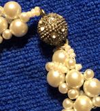 Parels, Sieraden, Tassen en Uiterlijk, Kettingen, Overige materialen, Ophalen of Verzenden, Zo goed als nieuw, Zilver