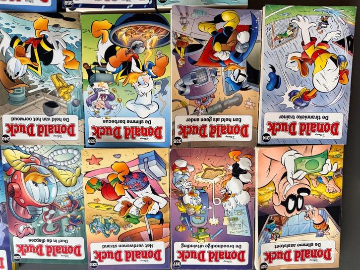 Donald Duck - giga collectie, Boeken, Stripboeken, Gelezen, Meerdere stripboeken, Ophalen of Verzenden