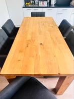 Dining table with 6 chairs, Huis en Inrichting, Ophalen, 50 tot 100 cm, Zo goed als nieuw, Vijf personen of meer