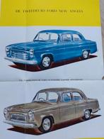 1955 kleine Ford Anglia / Prefect folder geperforeerd, Boeken, Auto's | Folders en Tijdschriften, Ophalen of Verzenden, Zo goed als nieuw