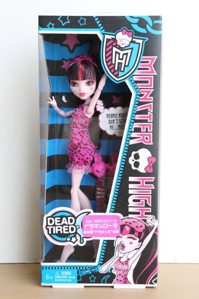 Monster High Draculaura - Dead Tired #X4515 (NRFB), Verzamelen, Poppen, Nieuw, Fashion Doll, Ophalen of Verzenden