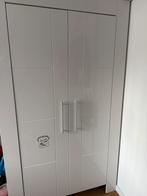 Bopita Witte kinderkledingkast met deuren, Ophalen, Overige materialen, Gebruikt, 100 tot 150 cm