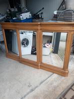 Mooi grote muur spiegel  met facet, Huis en Inrichting, Woonaccessoires | Spiegels, Ophalen of Verzenden, Zo goed als nieuw, Rechthoekig