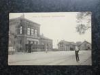 HEERENVEEN Station Spoor en Tram 1916, Verzamelen, Ansichtkaarten | Nederland, Ophalen of Verzenden