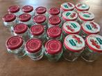 Glazen jampotten en cranberry sauce potjes, 30 stuks, Ophalen, Zo goed als nieuw