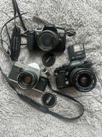 3 analoog camera’s, Ophalen of Verzenden, Gebruikt, Spiegelreflex, Canon