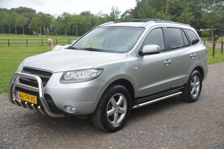 Hyundai Santa Fe 2.7i V6 Dynamic Clima Cruise Trekhaak, Auto's, Hyundai, Bedrijf, Santa Fe, ABS, Airbags, Airconditioning, Alarm