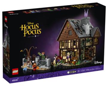 Lego 21341 Disney Hocus Pocus:huisje van de Sanderson-zussen beschikbaar voor biedingen