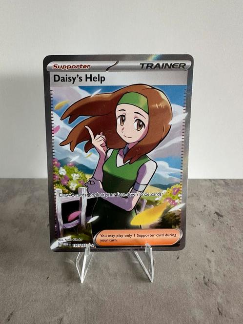 Daisy’s help 195/165, Hobby en Vrije tijd, Verzamelkaartspellen | Pokémon, Zo goed als nieuw, Losse kaart, Ophalen of Verzenden