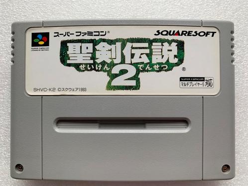 Squaresoft Secret of Mana Seiken Densetsu 2 SFC Japan ntsc, Spelcomputers en Games, Games | Nintendo Super NES, Gebruikt, Role Playing Game (Rpg)