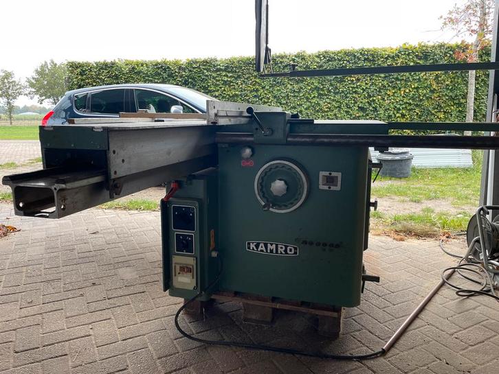Kamro Formaatzaag, Zakelijke goederen, Machines en Bouw | Houtbewerking, Ophalen