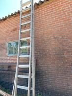 Houten ladder 2 delig, Ophalen, Gebruikt, 2 tot 4 meter