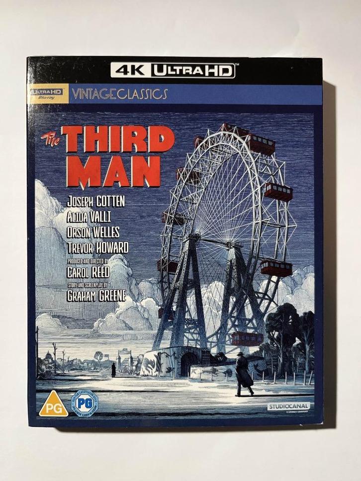 The Third Man (1949) Carol Reed Orson Welles 4K Ultra HD UHD, Cd's en Dvd's, Blu-ray, Nieuw in verpakking, Klassiekers, Ophalen