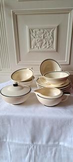 Societe Ceramique Maastrcht Art deco Theeset,, Ophalen of Verzenden