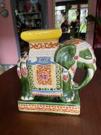 Kleine Chinese keramieken plantenstandaard olifant, Huis en Inrichting, Woonaccessoires | Zuilen en Pilaren, Ophalen of Verzenden