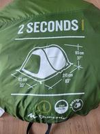 Quechua 2 seconds 1 persoon tent - moet en kan gerepareerd, Ophalen of Verzenden, Gebruikt