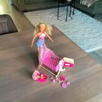 Barbie met baby en accessoires, Ophalen of Verzenden, Gebruikt, Barbie
