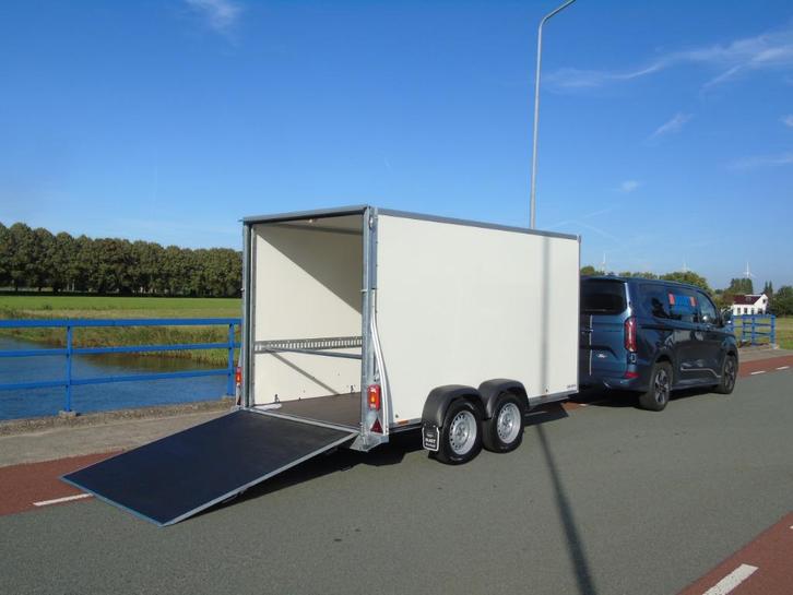 Sirius G150 PP Cargo 2500kg Gesloten 371x171x190cm Buist, Auto diversen, Aanhangers en Bagagewagens, Nieuw, Ophalen