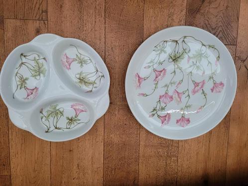 Frans porseleinen schalenset "Pillivuyt", Antiek en Kunst, Antiek | Servies los, Ophalen of Verzenden