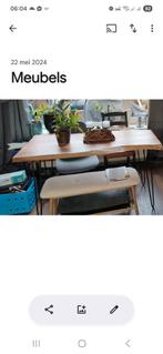 boomstamtafel, boomstam tafel, Ophalen, Zo goed als nieuw, Rechthoekig, 50 tot 100 cm