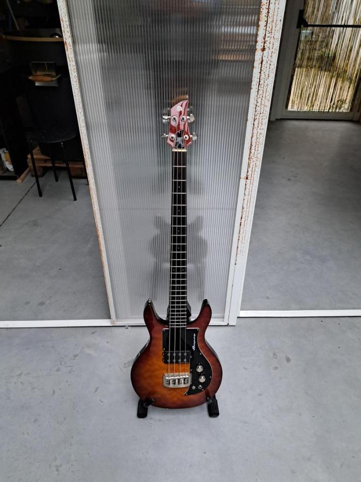 Ampeg AMB1 Short Scale Bass Dan Armstrong, Muziek en Instrumenten, Snaarinstrumenten | Gitaren | Bas, Gebruikt, Elektrisch, Ophalen