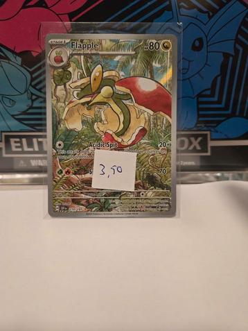 Nieuwe Flapple Pokemonkaart - Illustration Rare beschikbaar voor biedingen