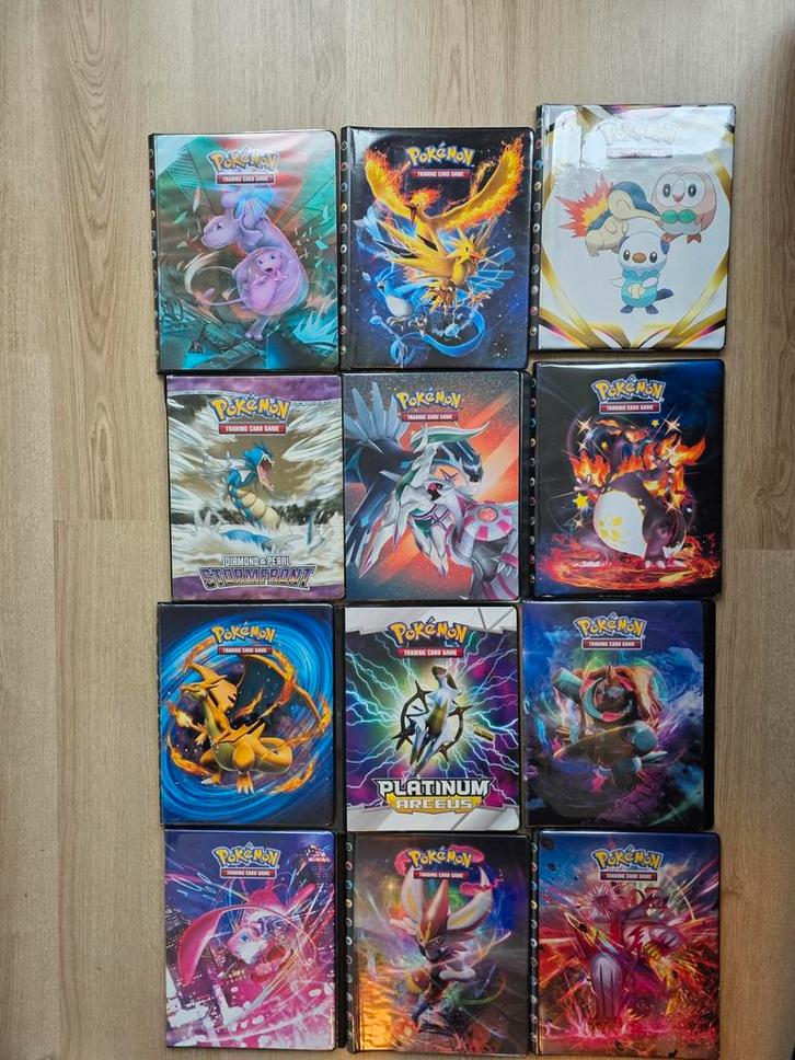 9 pockets van oa Evolutions, Unified Minds en Diamon Pearl, Hobby en Vrije tijd, Verzamelkaartspellen | Pokémon, Ophalen