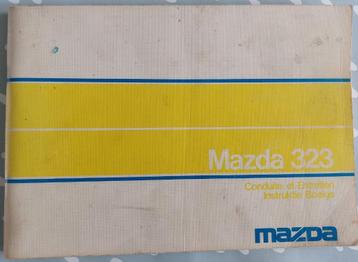 Instructieboekje Mazda 323 (1976) beschikbaar voor biedingen