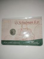 Schulman zilver 5c in coincard 1855, Postzegels en Munten, Ophalen of Verzenden, Koningin Beatrix, Euro's, Zilver