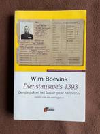 Wim Boevink - Dienstausweis 1393, Ophalen of Verzenden, Tweede Wereldoorlog, Gelezen, Overige onderwerpen