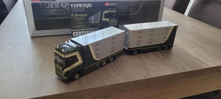 WSI Scania Boerkamp, Hobby en Vrije tijd, Modelauto's | 1:50, Nieuw, Bus of Vrachtwagen, Wsi, Ophalen