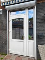 Kunststof deur, Doe-het-zelf en Verbouw, Deuren en Horren, Ophalen, Gebruikt, Buitendeur, Glas