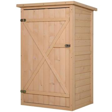 Houten Tuinhuis 75x56x115 cm - Compacte Schuur beschikbaar voor biedingen