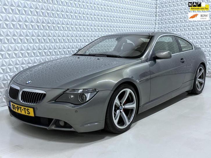 BMW 6-serie 645Ci V8 333PK met onderhoudshistorie! (2003), Auto's, BMW, Bedrijf, Te koop, 6-Serie, ABS, Airbags, Airconditioning