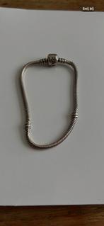 Zilveren Amora armband 19 cm, Ophalen of Verzenden, Zo goed als nieuw, Zilver, Zilver