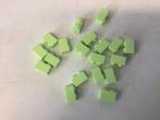 Lego steen 1x2 licht groen, Ophalen of Verzenden, Zo goed als nieuw