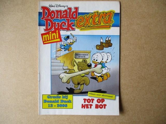 adv9619 donald duck weekblad bijlage 8, Boeken, Eén stripboek, Ophalen, Gelezen