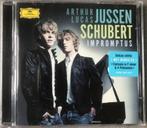 SCHUBERT - IMPROMPTUS - ARTHUR & LUCAS JUSSEN - 2 CD'S, Kamermuziek, Boxset, Ophalen of Verzenden, Zo goed als nieuw