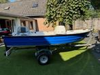 leuk visboot /sloepje, Watersport en Boten, Vis- en Consoleboten, Gebruikt, Tot 10 pk, Ophalen of Verzenden, 3 tot 6 meter
