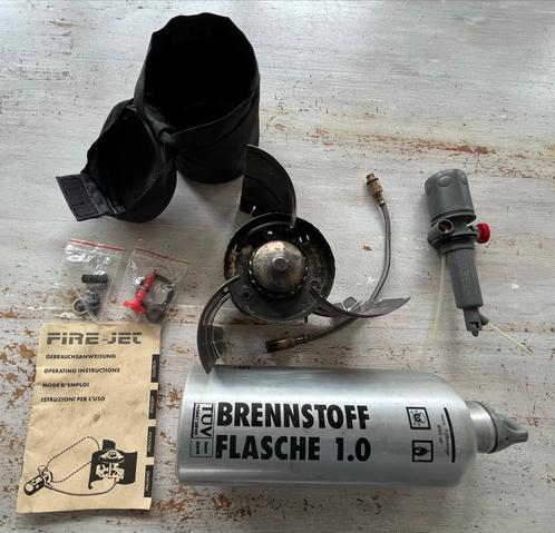 Sigg Fire-Jet Benzine Brander Vintage Swiss Stove, Caravans en Kamperen, Kampeeraccessoires, Gebruikt, Ophalen of Verzenden