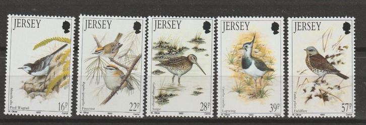 TSS Kavel 1240020 Engeland Jersey pf minr 563-567 vogels, Postzegels en Munten, Postzegels | Europa | UK, Postfris, Ophalen